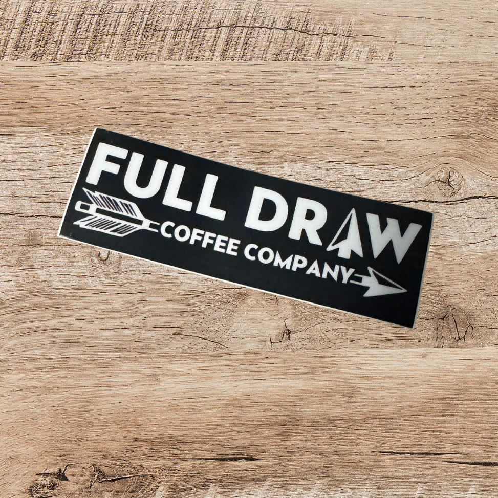 Full Draw Coffee™ - Logo Sticker