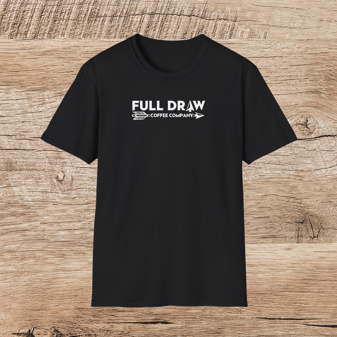 Full Draw Coffee Company - Black Out - Softstyle T-Shirt