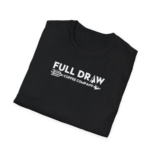 Full Draw Coffee Company - Black Out  -  Softstyle T-Shirt