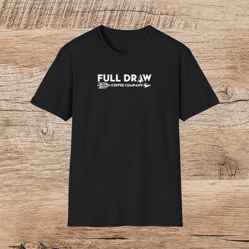 Full Draw Coffee Company - Black Out  -  Softstyle T-Shirt